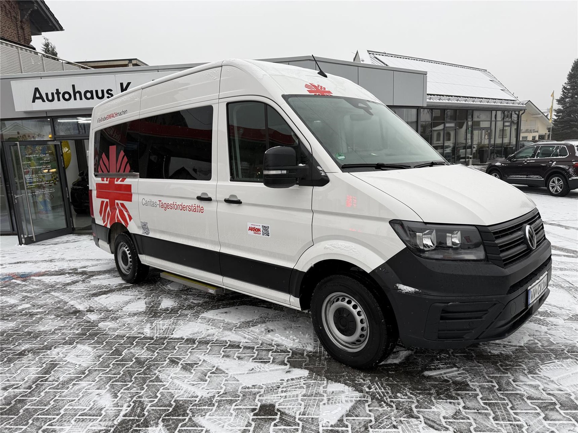 Der neue Bus der Tafö.